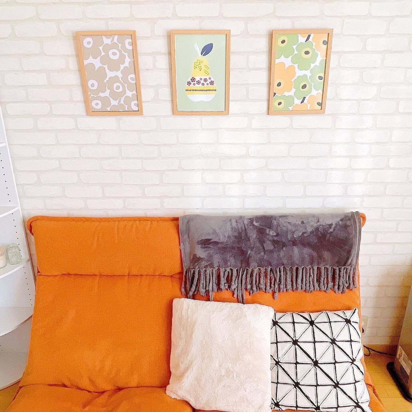 【ダイソー】A4サイズのフォトフレームでインテリアポスターをディスプレイ