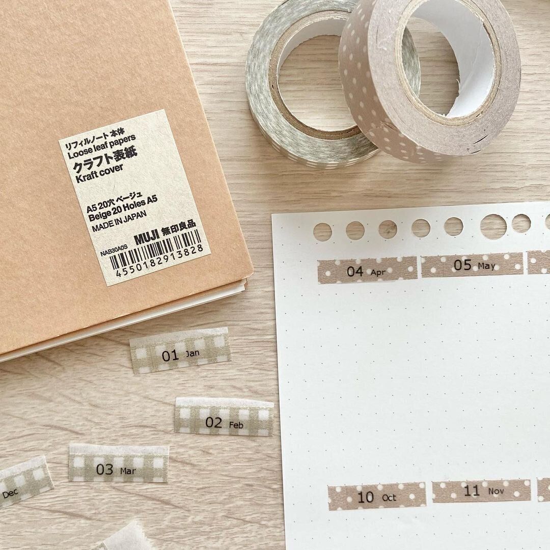 無印良品 リフィルノートシリーズは 自分だけのノートや手帳がつくれる 文房具ファンも絶賛アイテム サンキュ