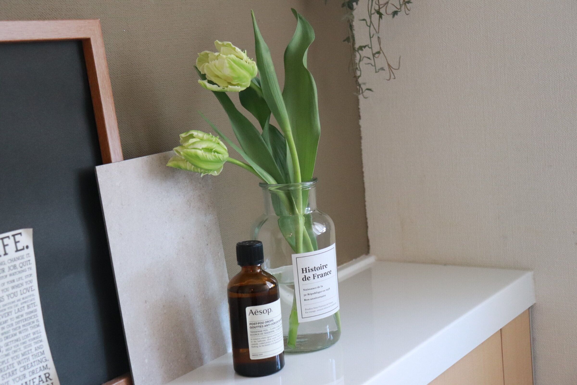 ダイソーグッズで作る！春気分インテリア