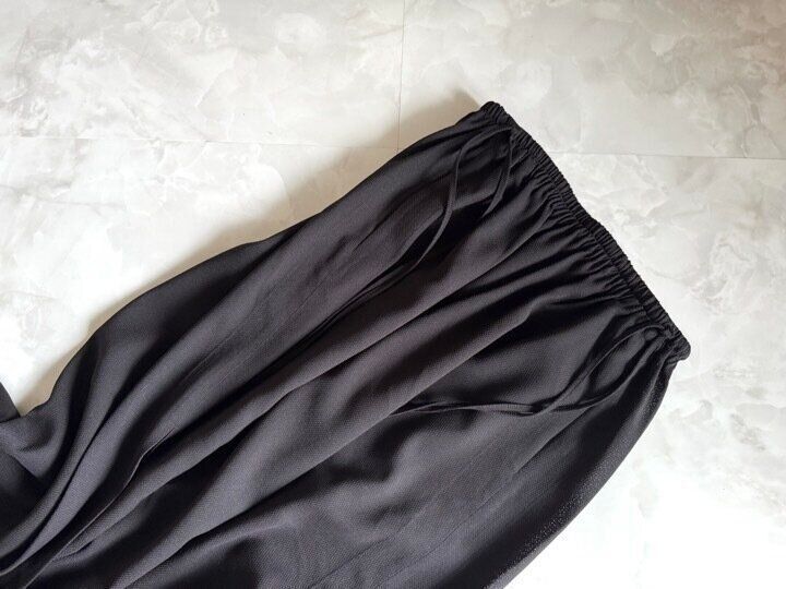 メッシュギャザーロングスカート