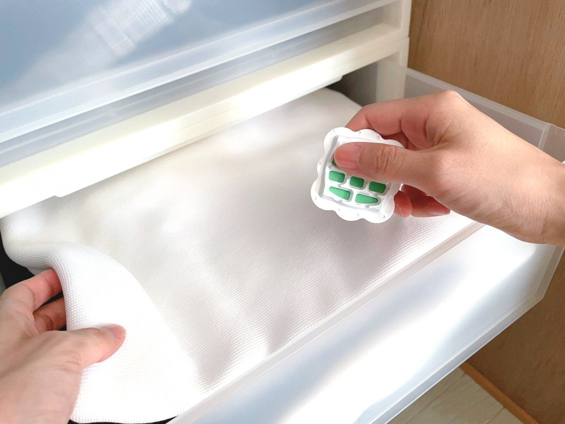 防虫剤と除湿剤を活用する