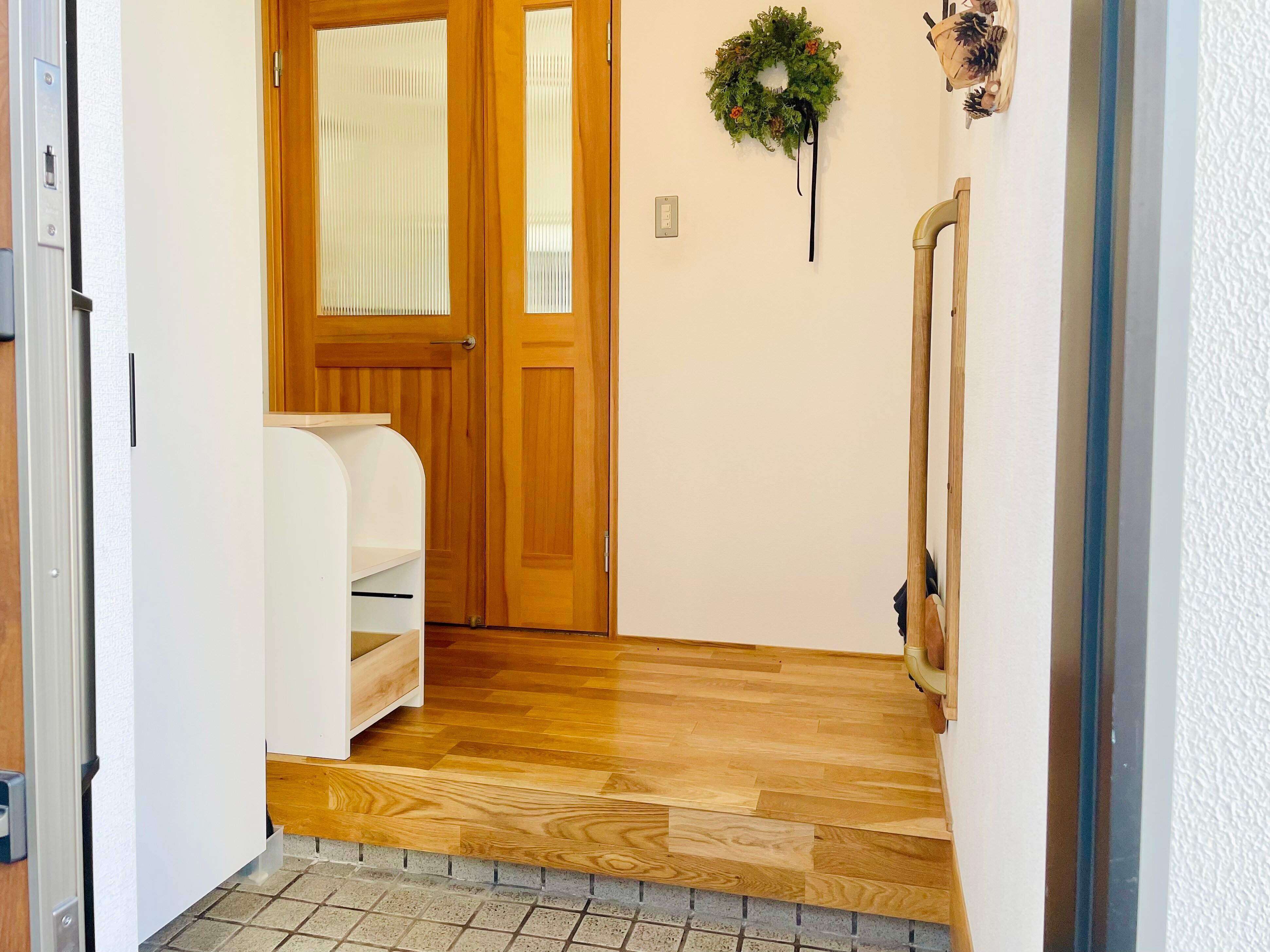 スッキリした玄関