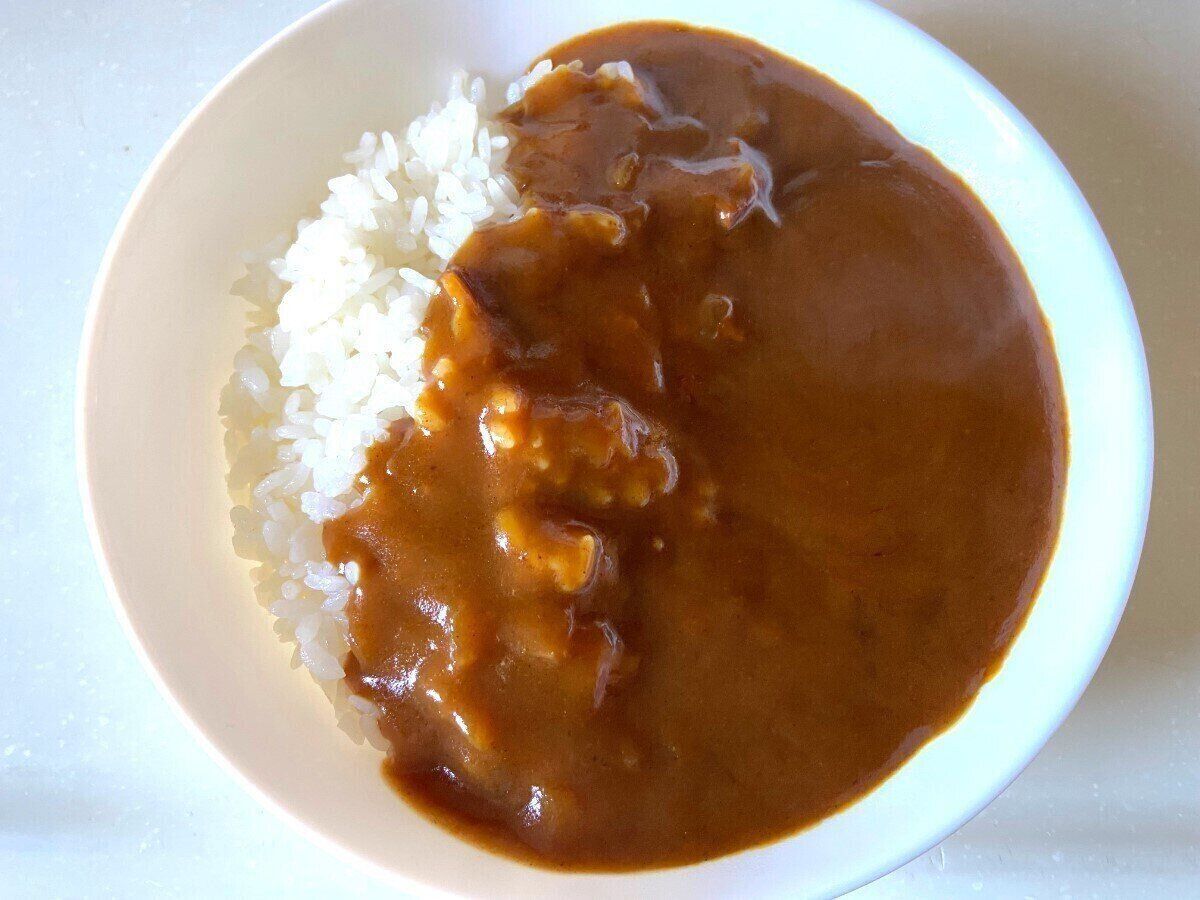 ルーがたっぷり