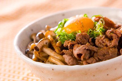 ササッと牛すき丼