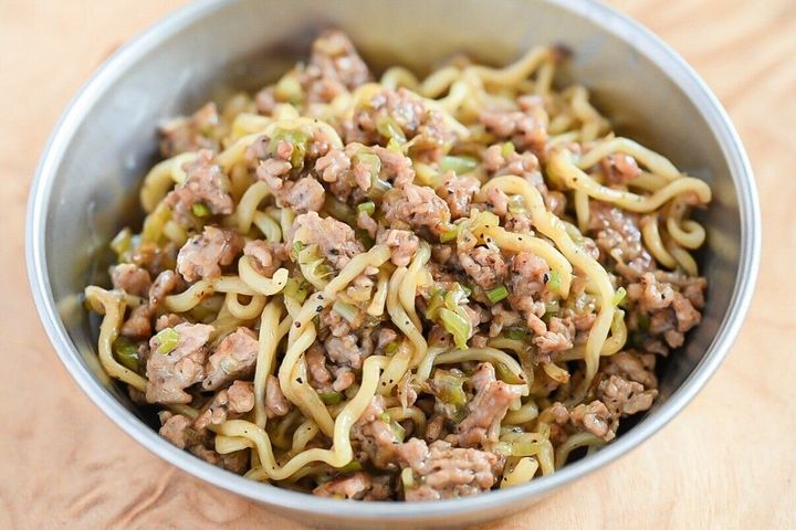 黒胡椒醤焼きそば