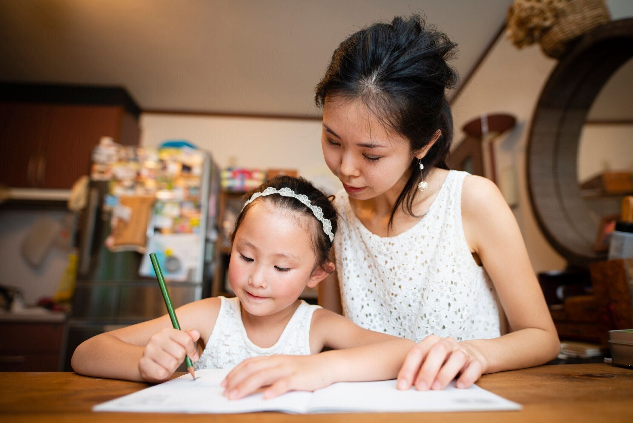 母と娘を勉強するには