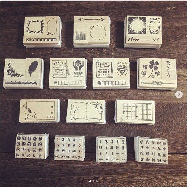 活用例もご紹介 超便利 超かわいいセリアのスタンプ特集 サンキュ
