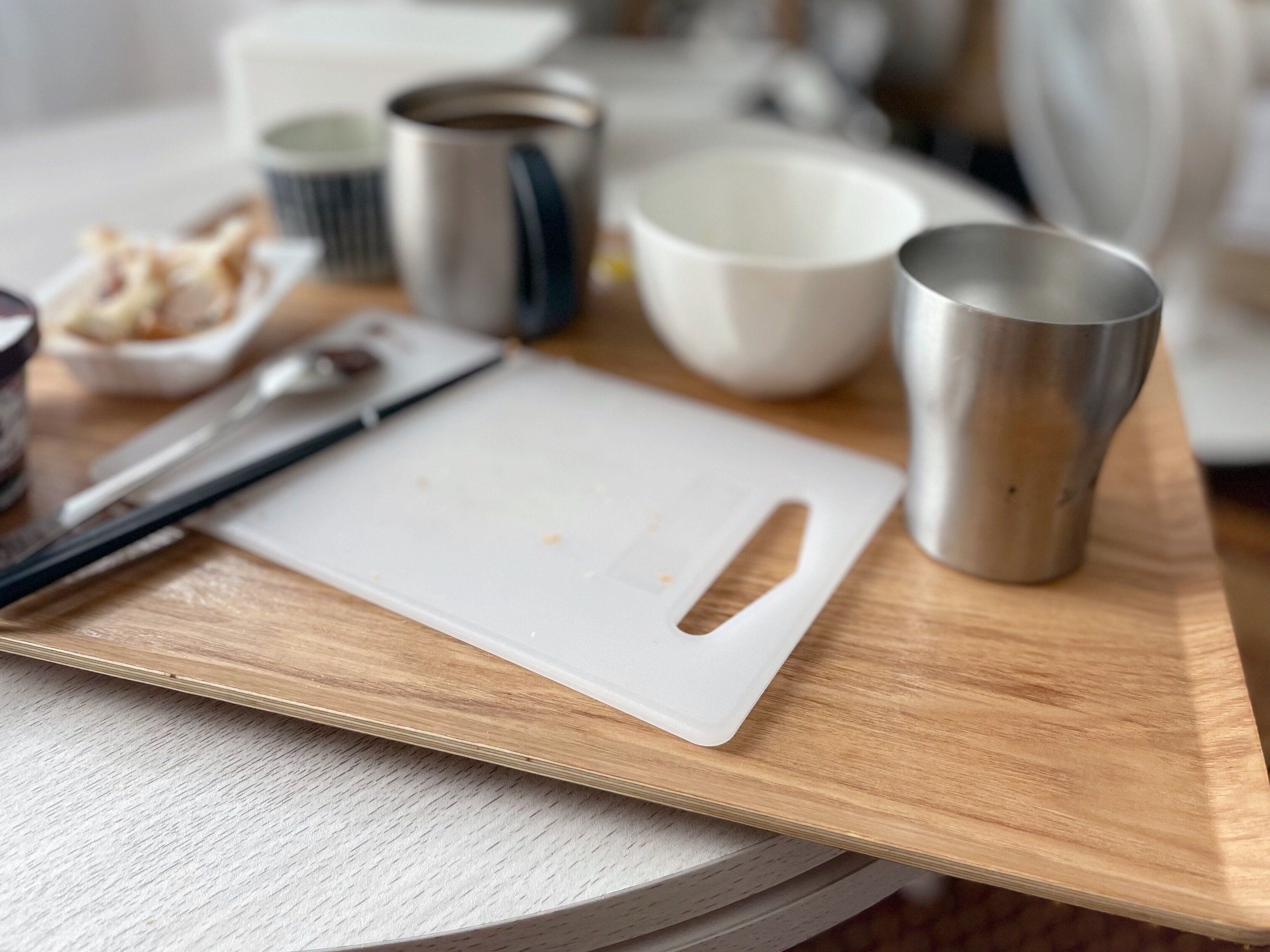 ものが落ちていたら移動ついでに持っていく