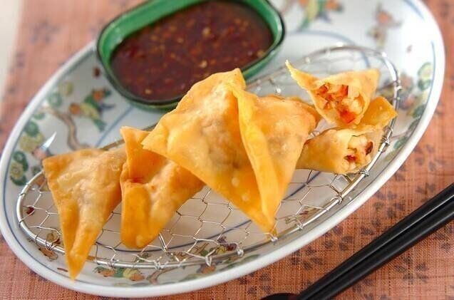 揚げエビワンタン