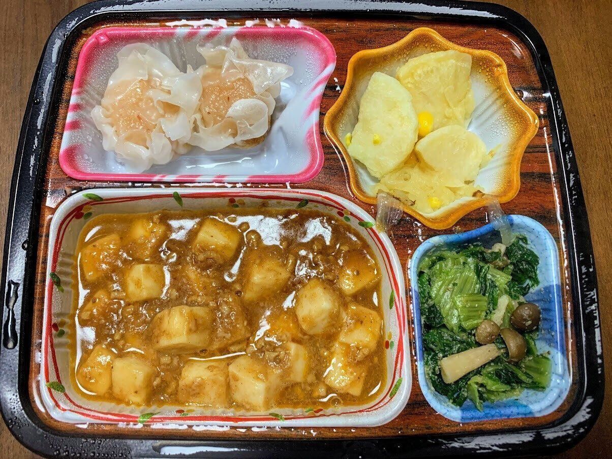 ベルーナグルメ　麻婆豆腐セット