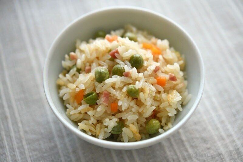 ピラフ風洋風豆ごはん