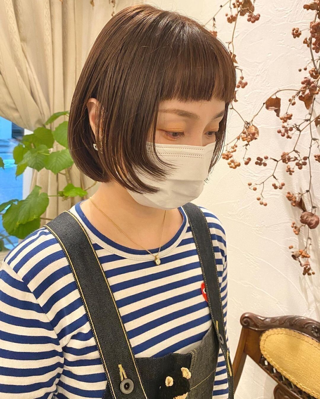 40代女性に似合うボブ！前髪と顔まわりで個性が引き立つおしゃれボブ