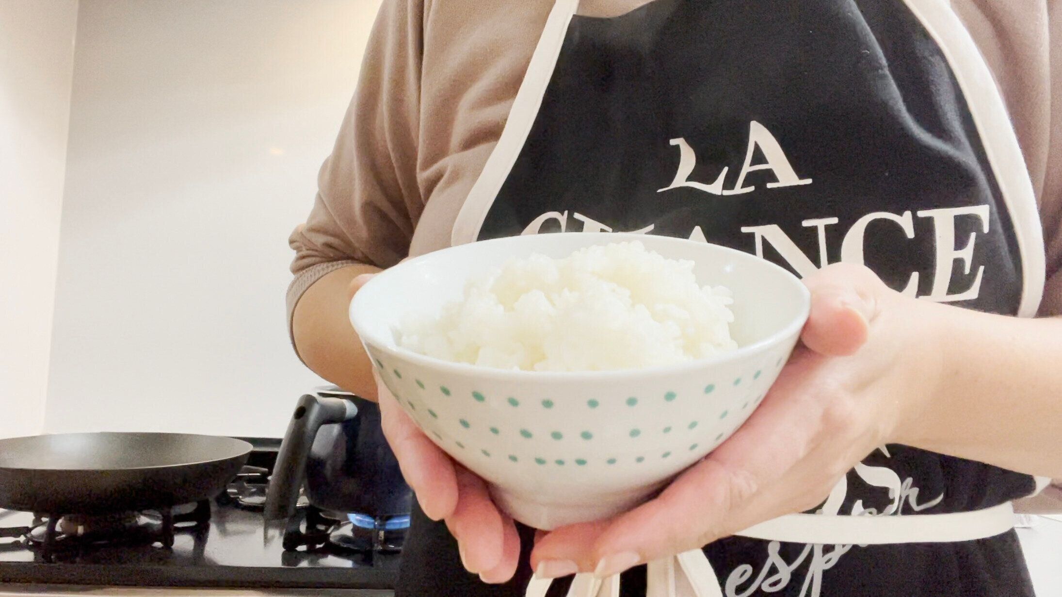 ゼラチン入り白米ご飯