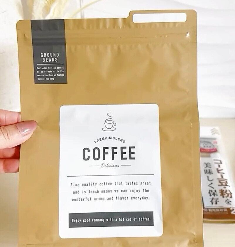 コーヒー豆や粉の保存に！「食品保存袋」