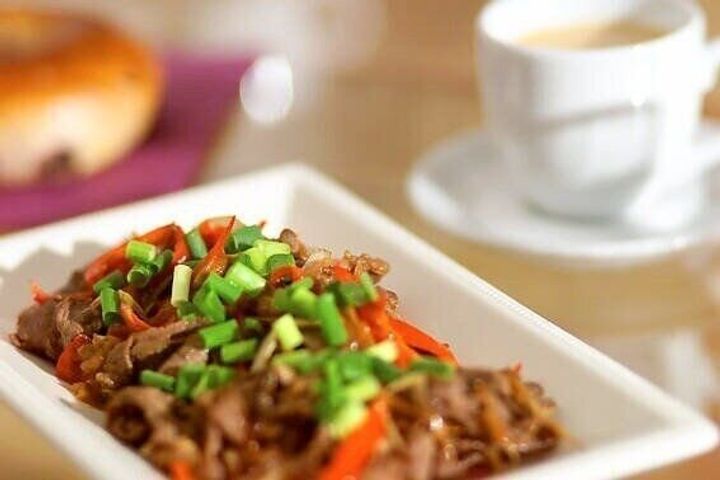 牛肉の牡蠣ソース焼き