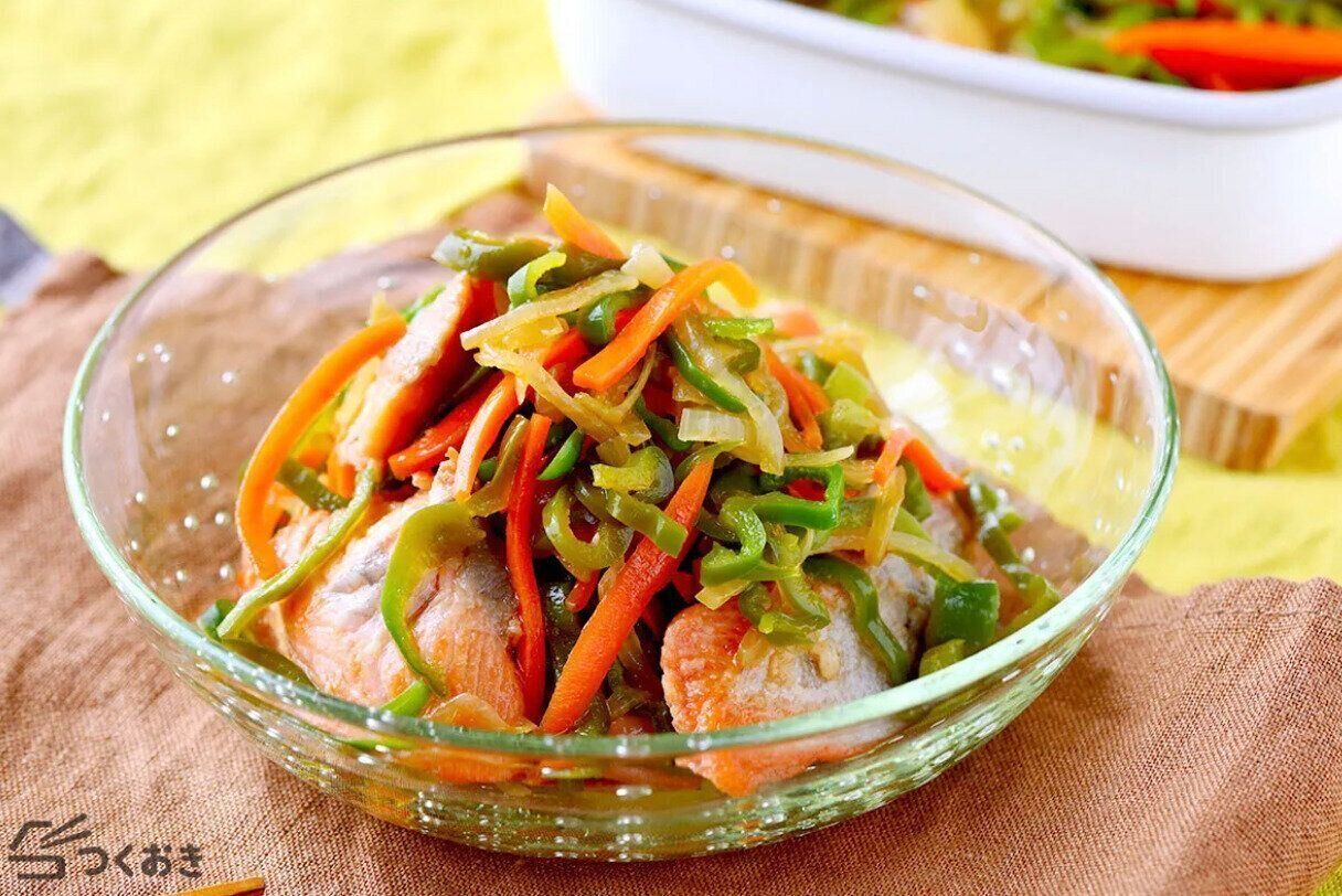 白だしを使った南蛮漬け