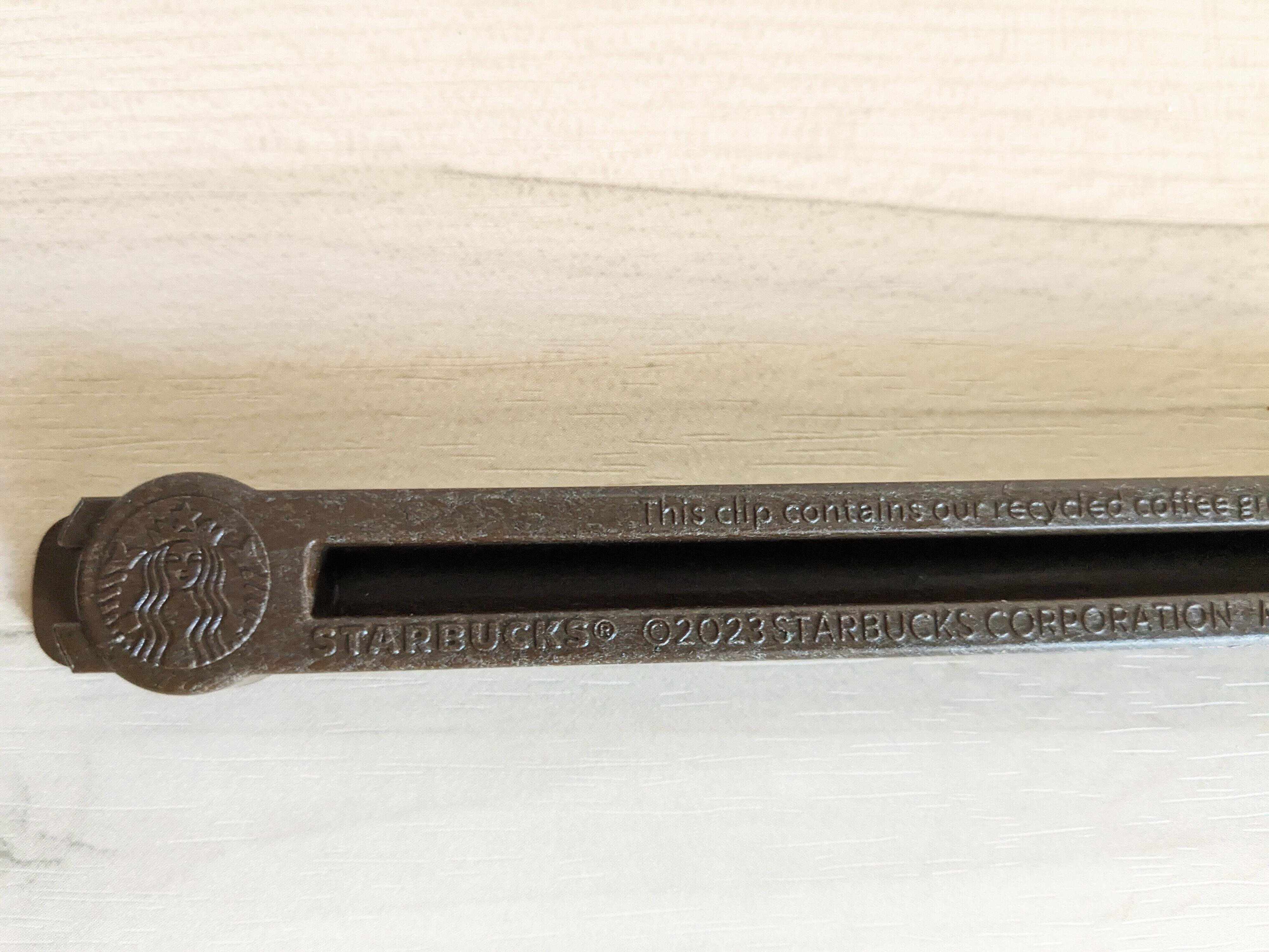 スターバックス　リサイクルコーヒーグラウンズクリップ