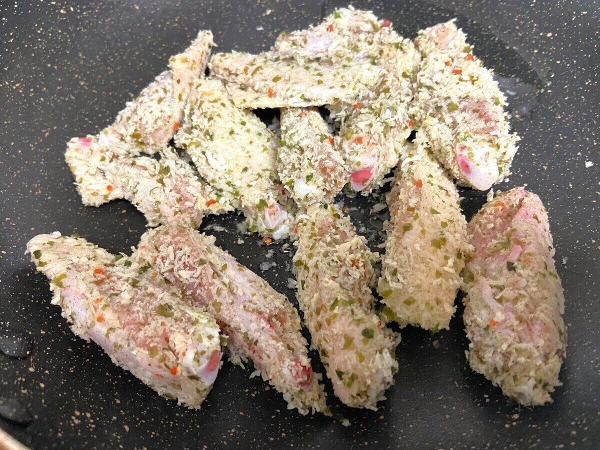 フライパンで揚げ焼き