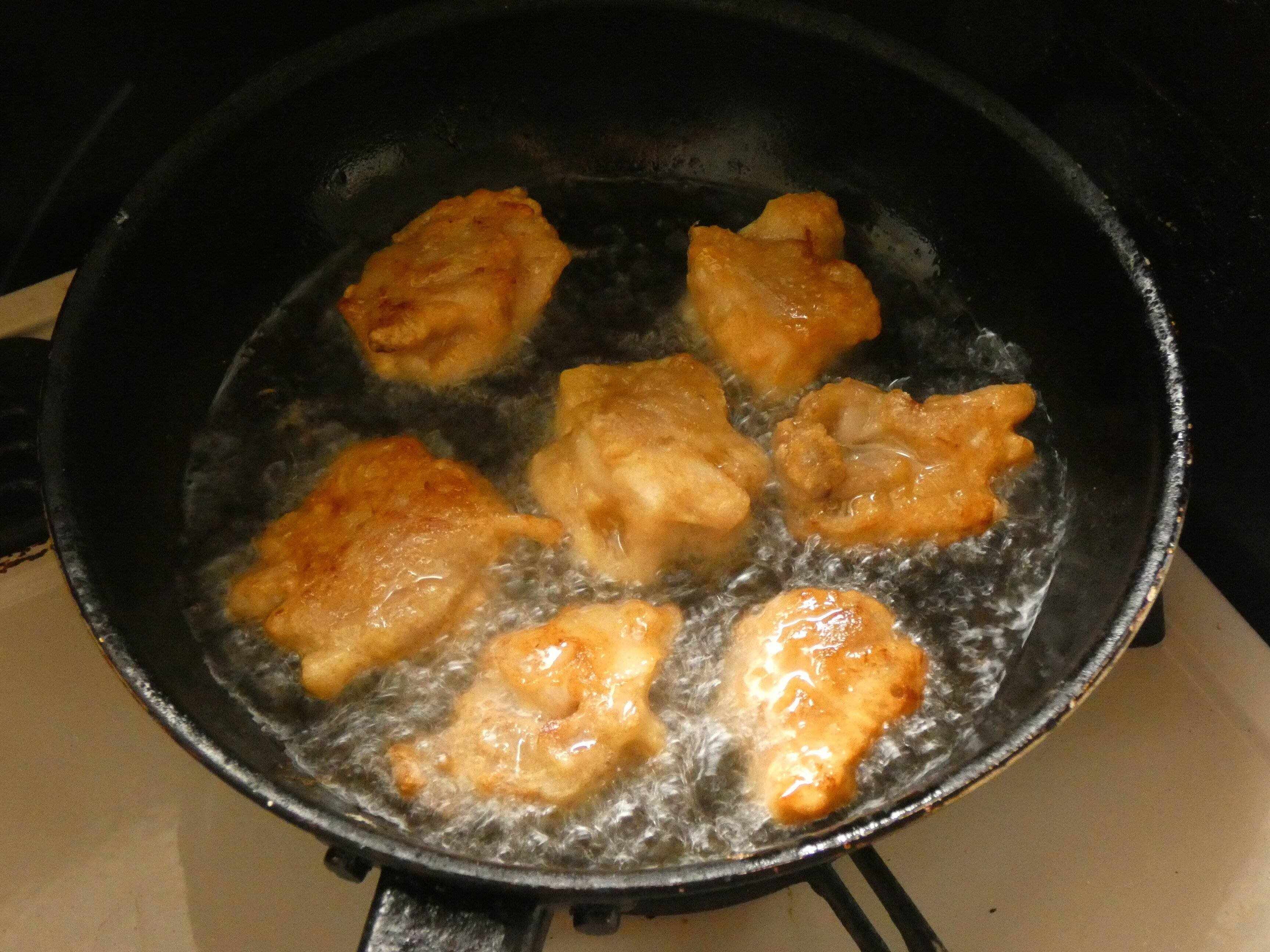 少量の油でカリッカリ