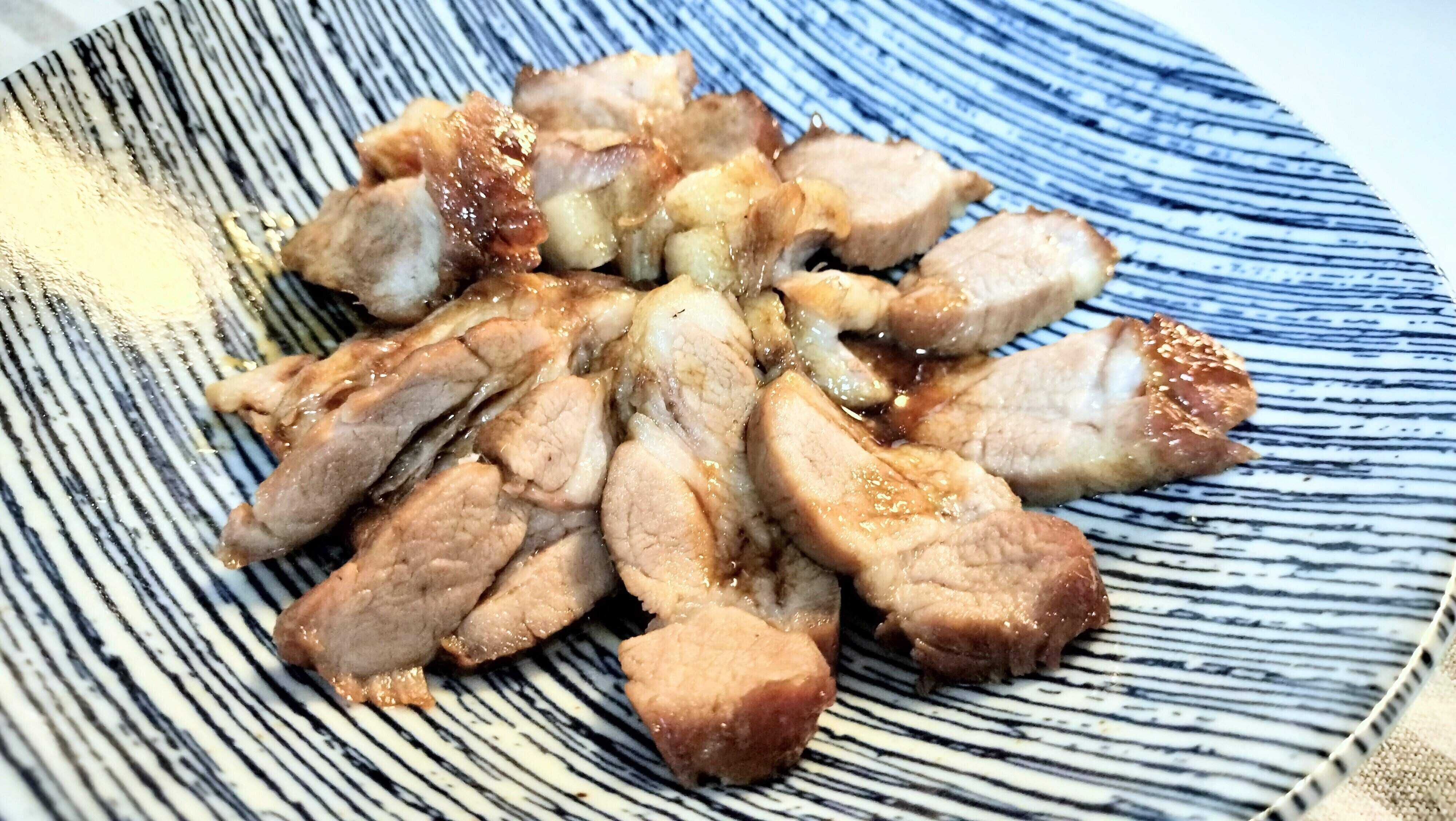 出来上がった焼豚