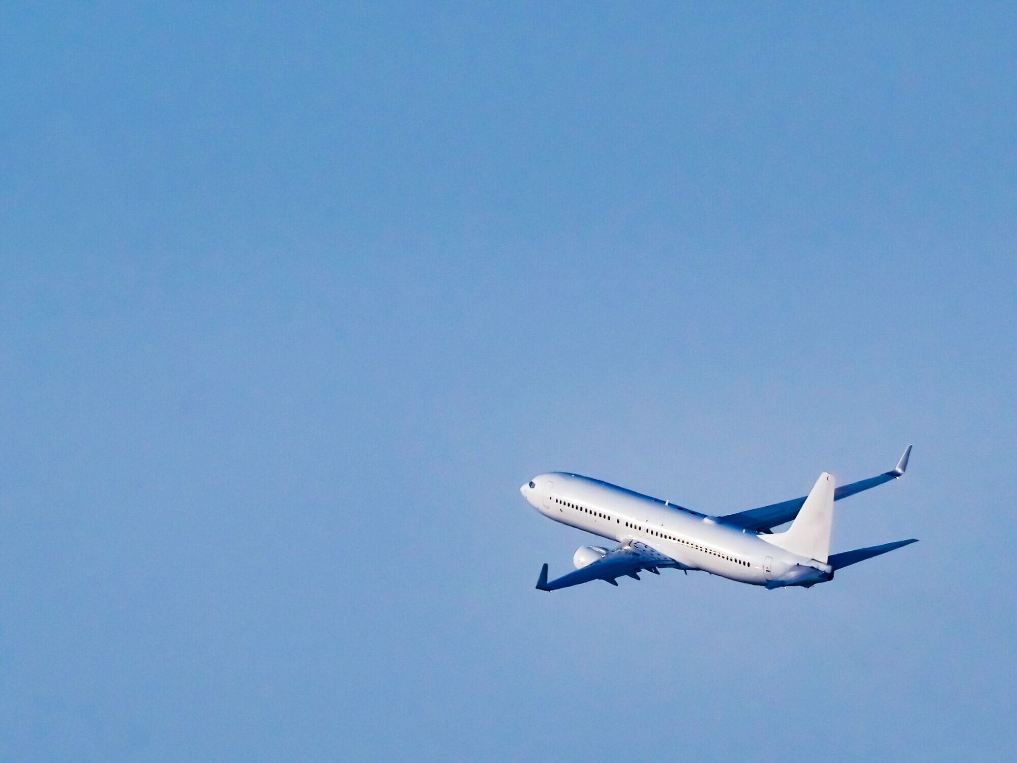 大阪国際空港から離陸