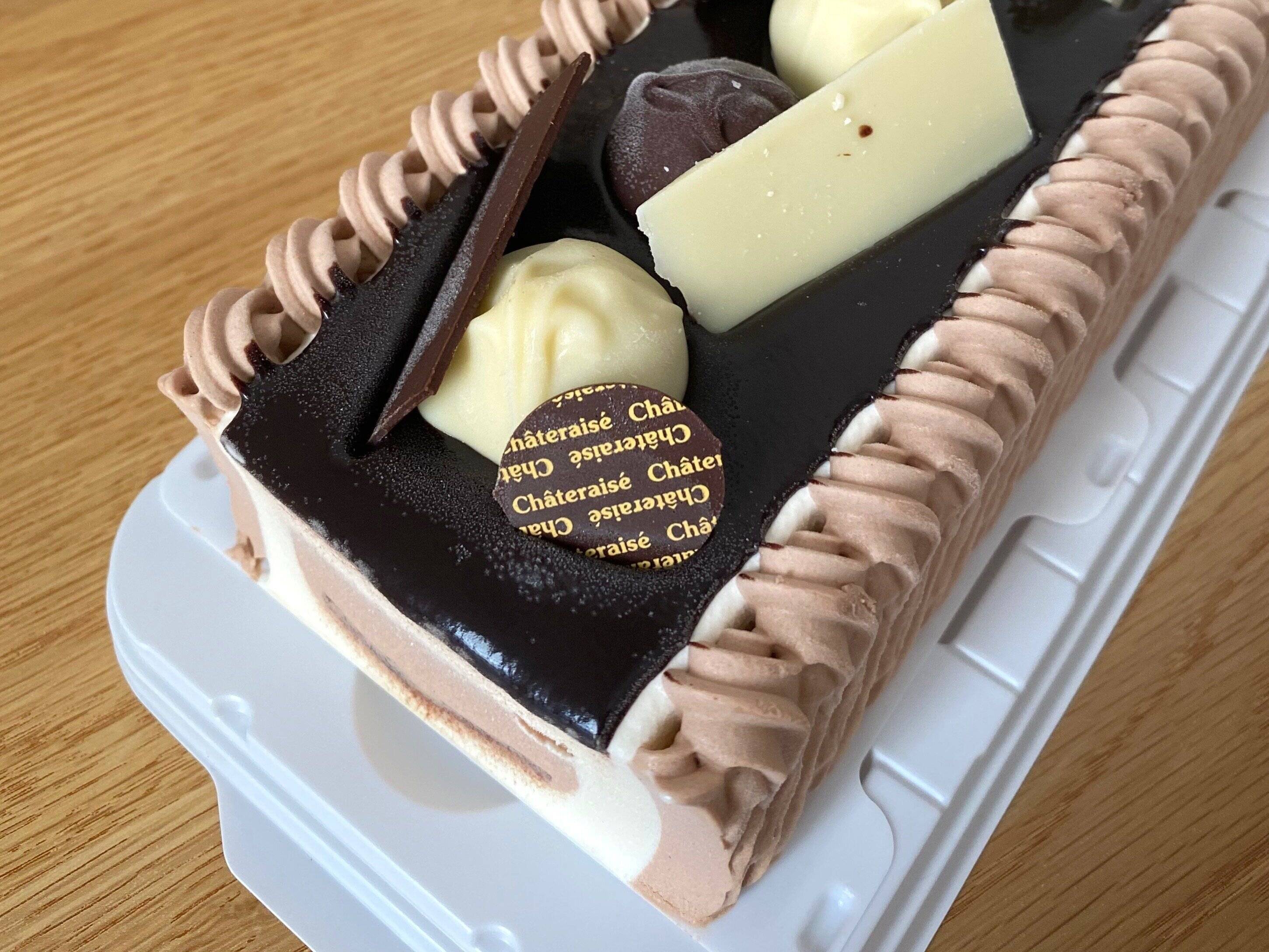 デザートアイスケーキチョコレートバニラ