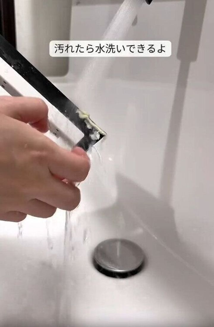 【セリア】汚れたら水洗いも可能