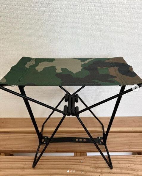 【キャンドゥ】市場価格の半分以下！550円で買えるフォールディングスツール