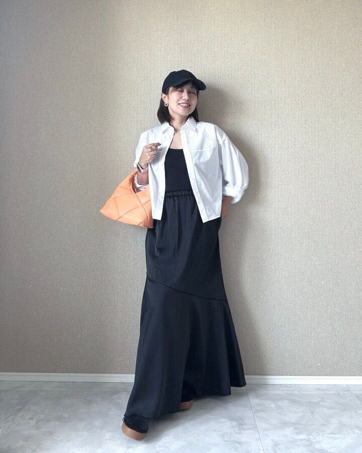 コットンコクーンシャツ　ユニクロシー