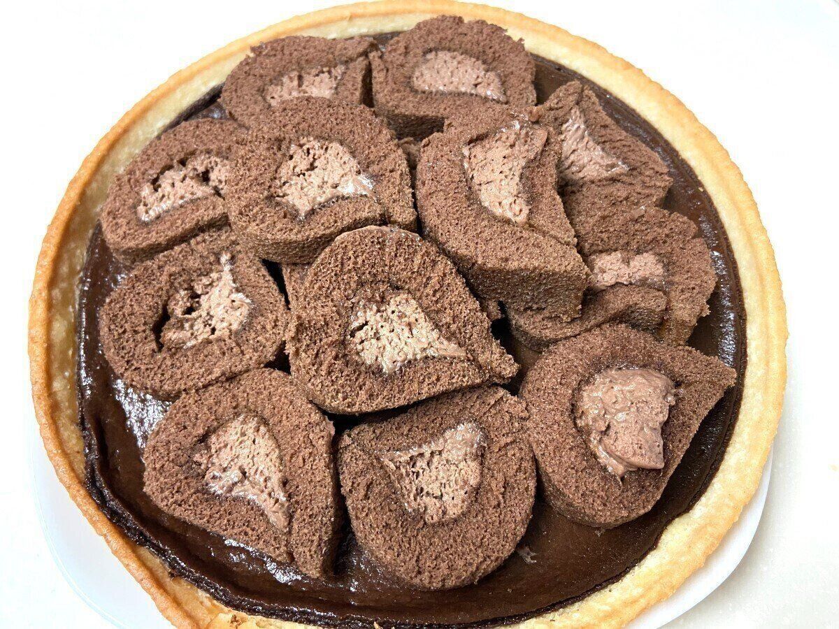 ロールちゃんをのせる