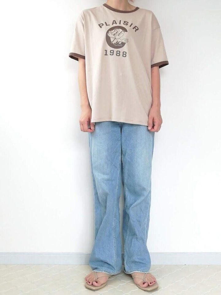 しまむら 話題の550円リンガーtシャツ アラフォーはどう着ればいい Ok Ngコーデで解説 サンキュ しまむら 話題の550円リンガーtシャツ アラフォーはどう着ればいい Ok Ngコーデで解説 サンキュ