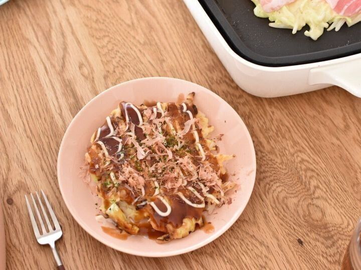 米粉のお好み焼き