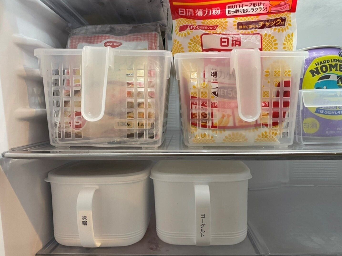 3．収納グッズを使わずとにかく食材を置くのはNG