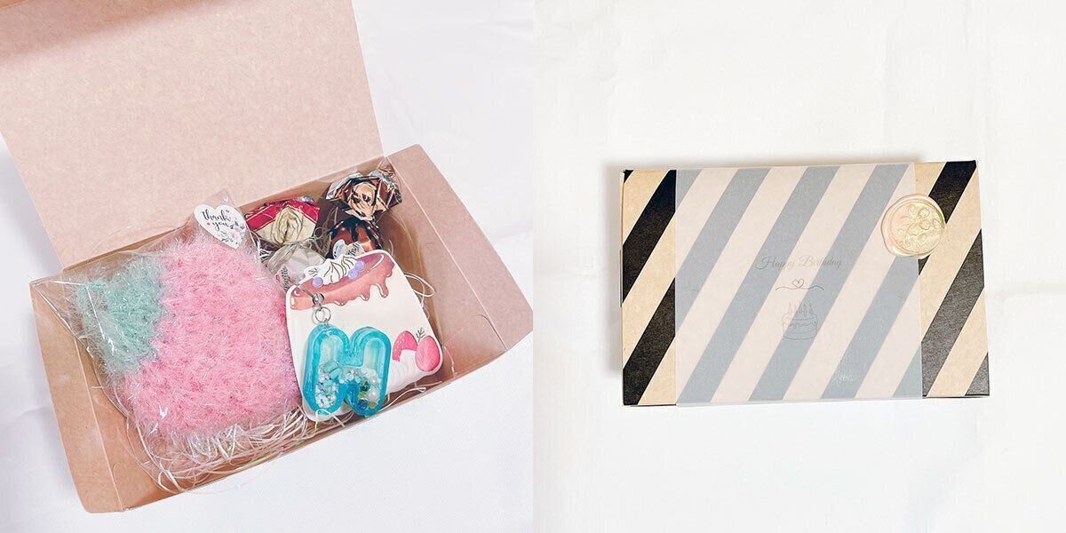 ランチボックスに詰め合わせてギフトセットに