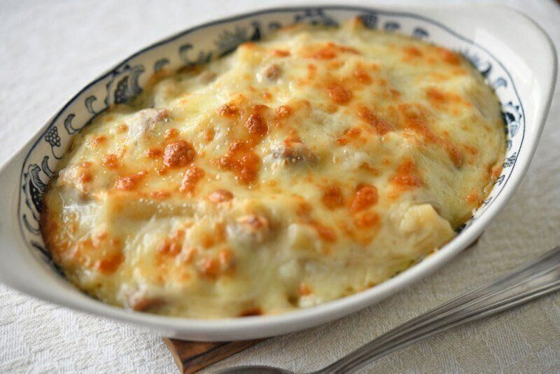 基本のマカロニグラタンのレシピ