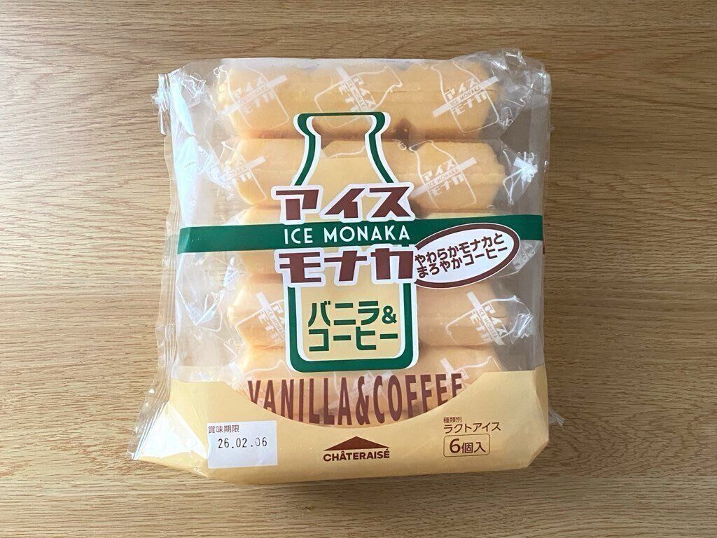 アイスモナカバニラ＆コーヒー