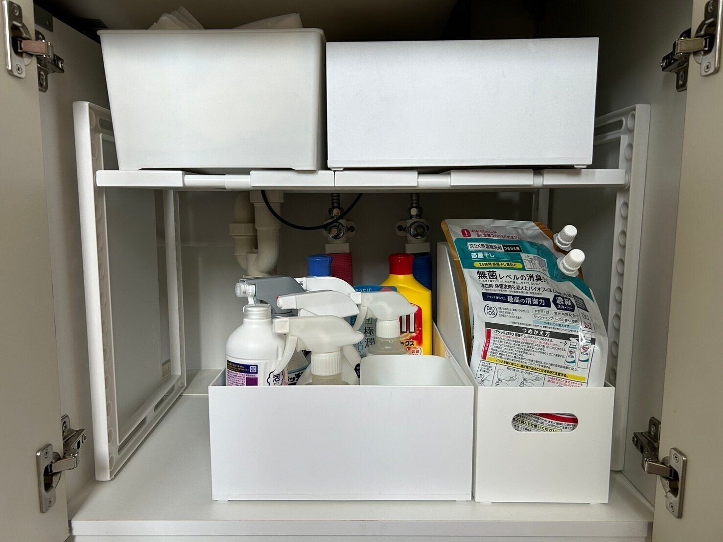 整理収納のプロが自宅の洗面所で実際に使っている優秀収納グッズ