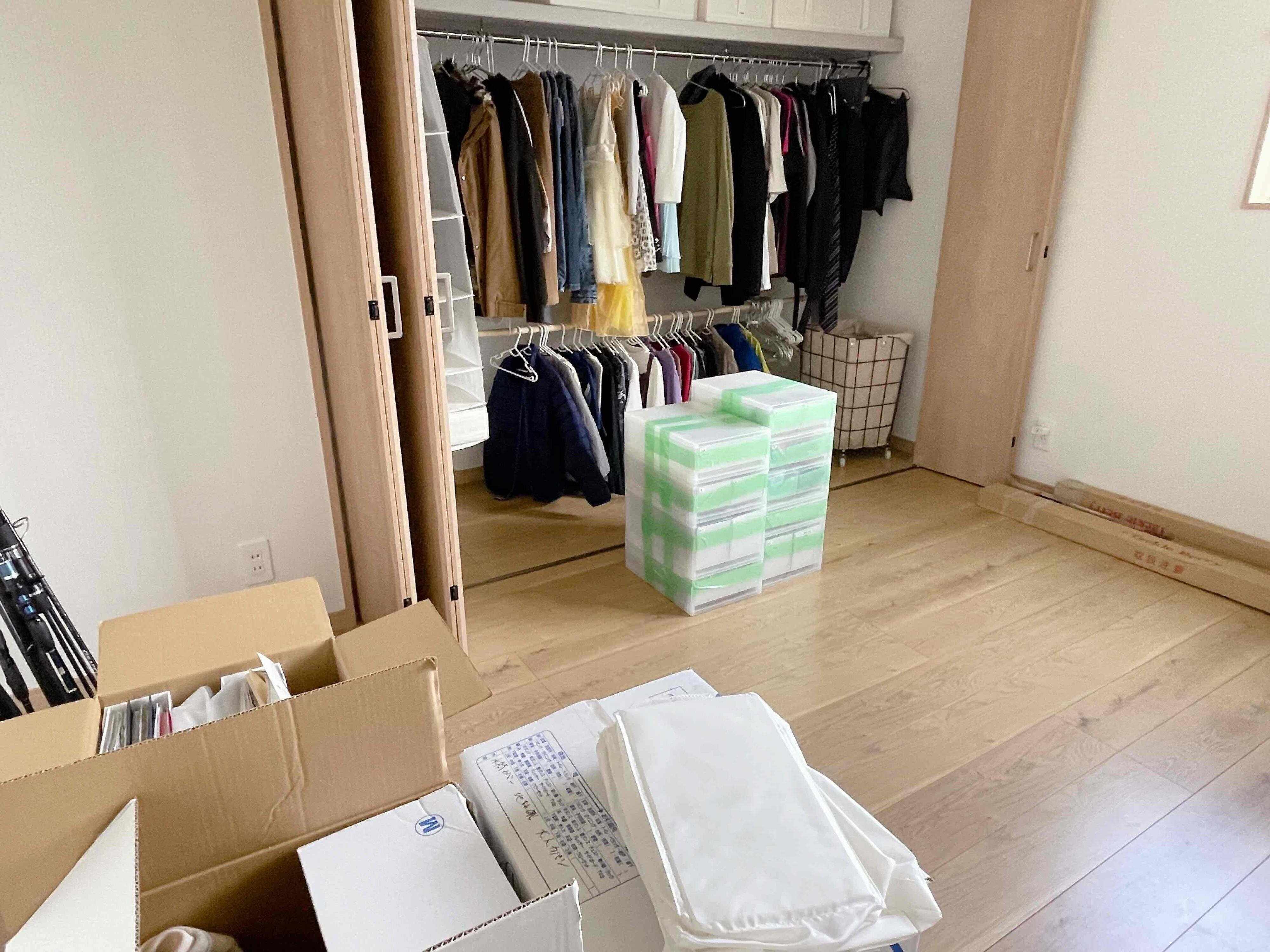 荷物が少ないメリット→荷造り＆荷ほどき作業が楽勝