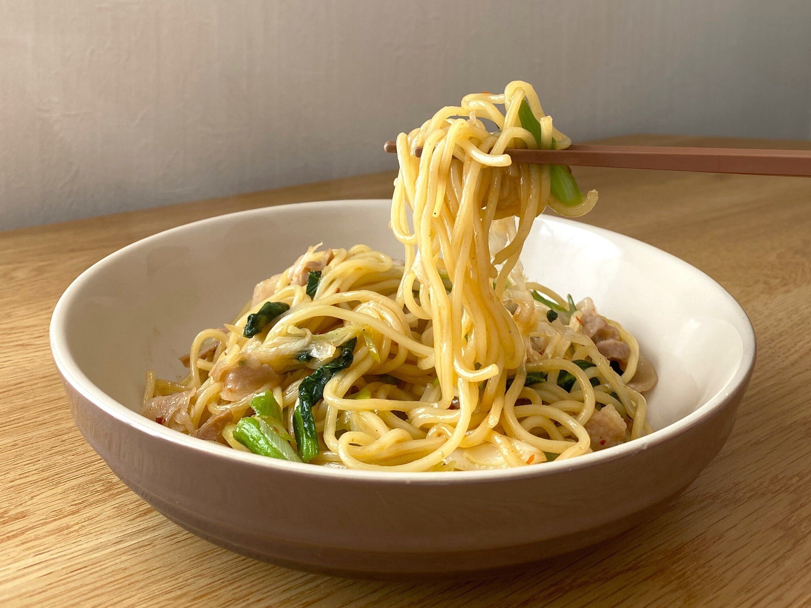 炒めチャイナ街中華の味でつくった焼きそば