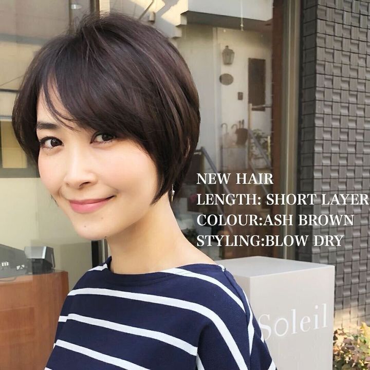 40代女性に似合うふんわりショートヘアスタイル!すっきりショートでクールな大人女子に