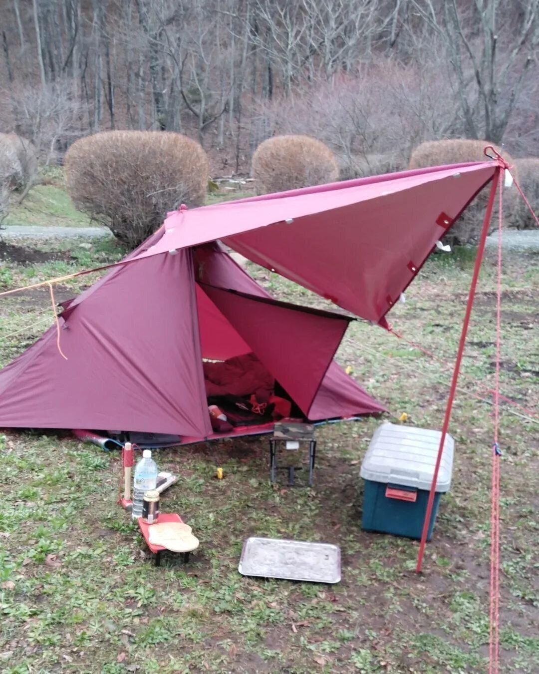 【ワークマン】発売日に即購入したワンポールテント