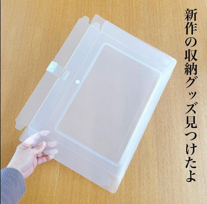 【ダイソー】自立して見やすい！ファイルケース