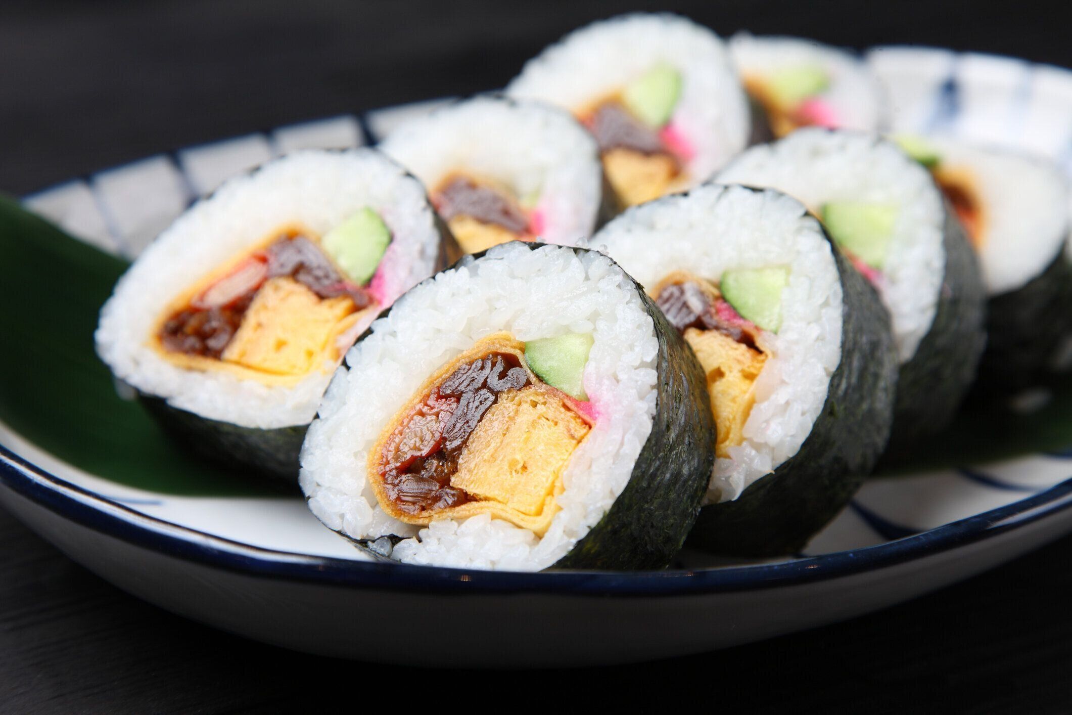 巻ずしの太いロール