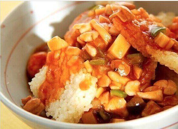 おこげのあんかけ