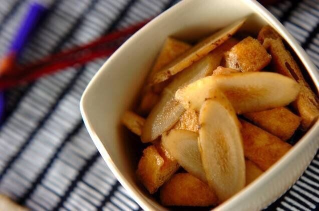 ゴボウと油揚げの煮物