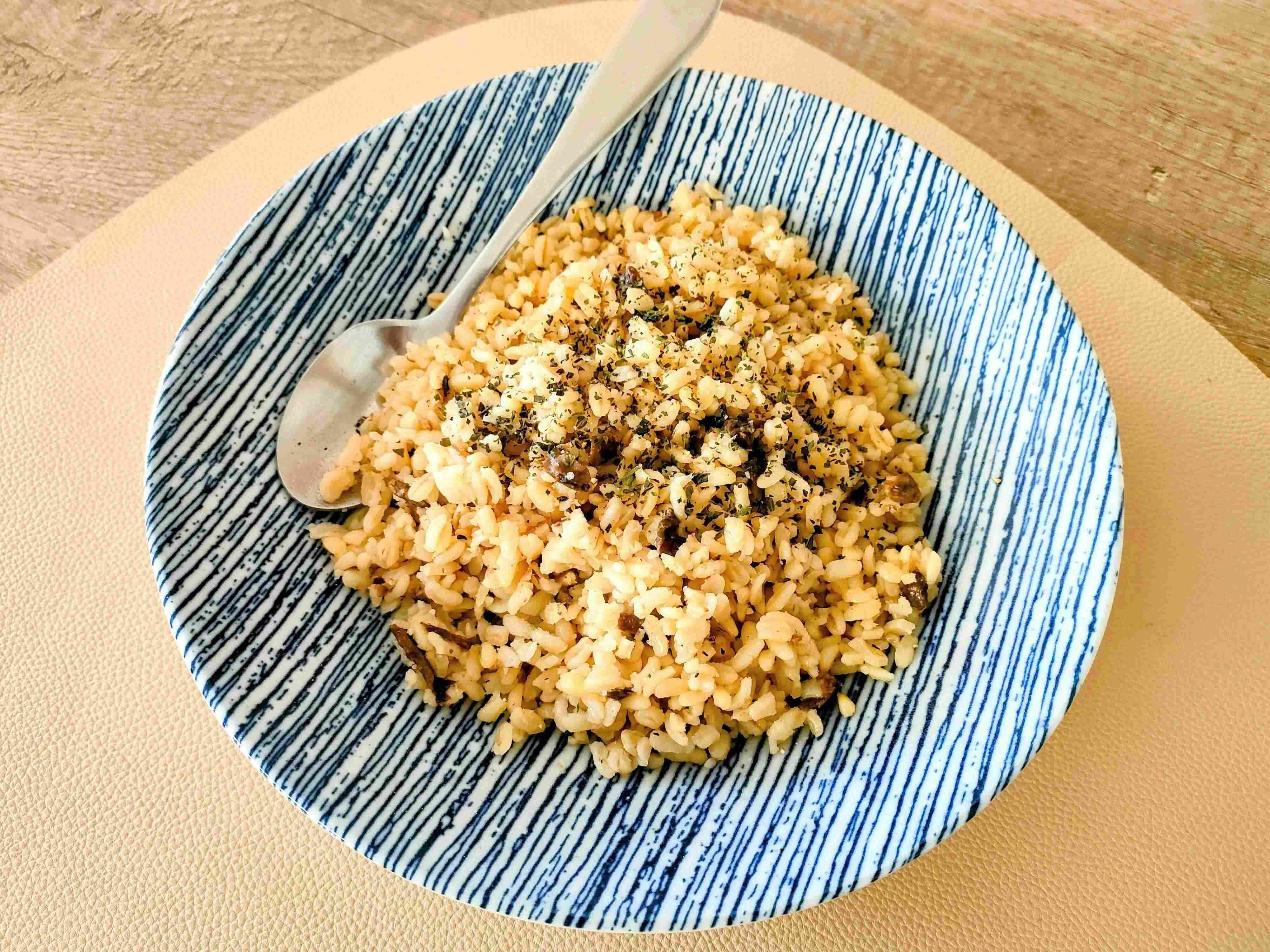 お皿に盛り付けた様子