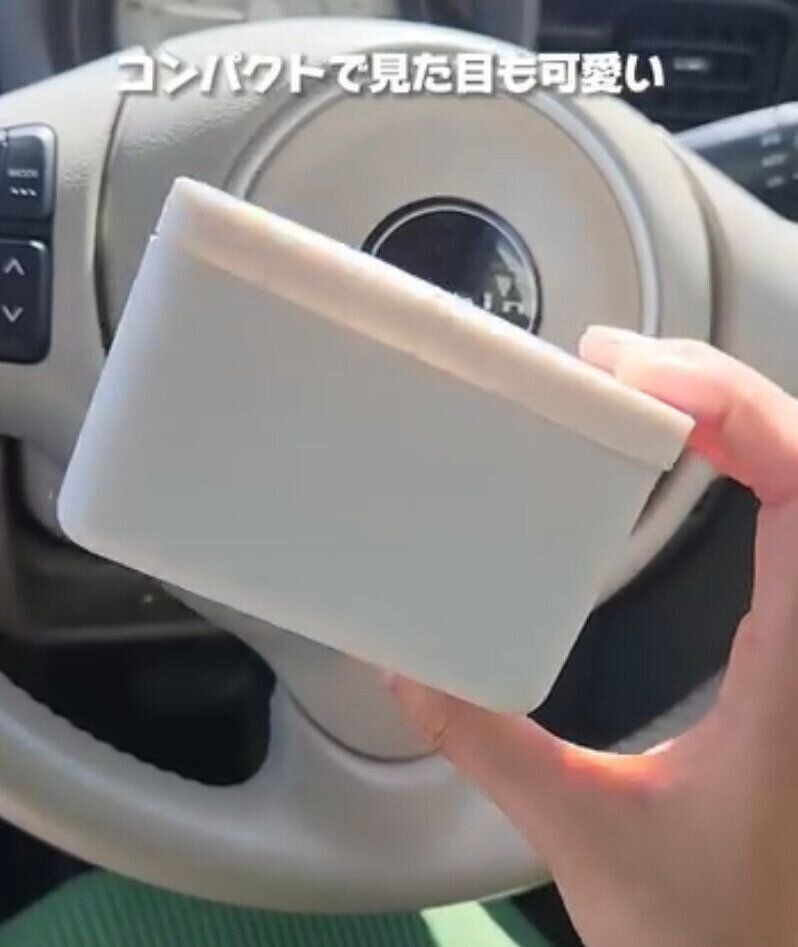 【セリア】車に常備できて便利！「カーペットクリーナー」