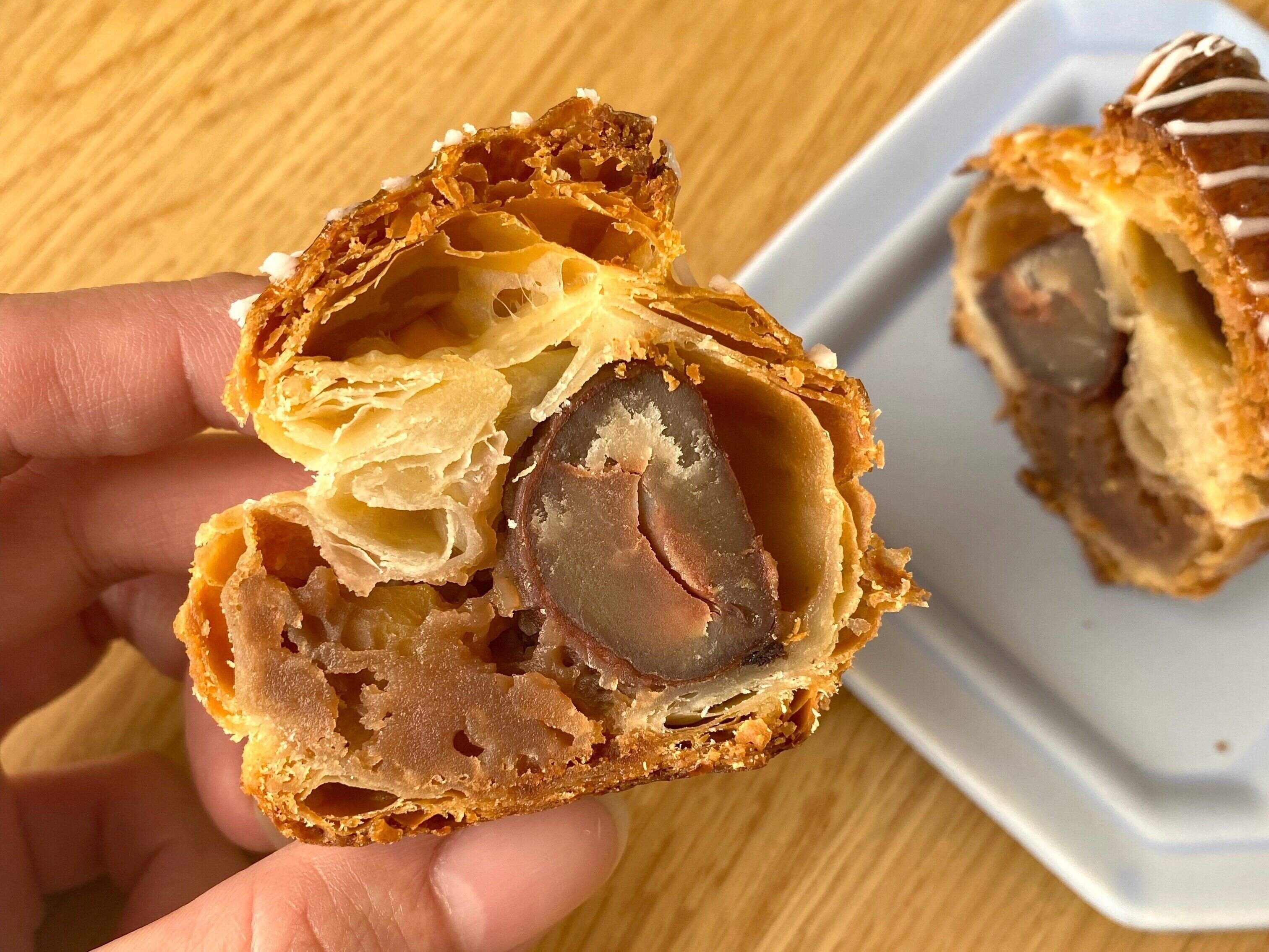 渋皮栗のマロンパイ