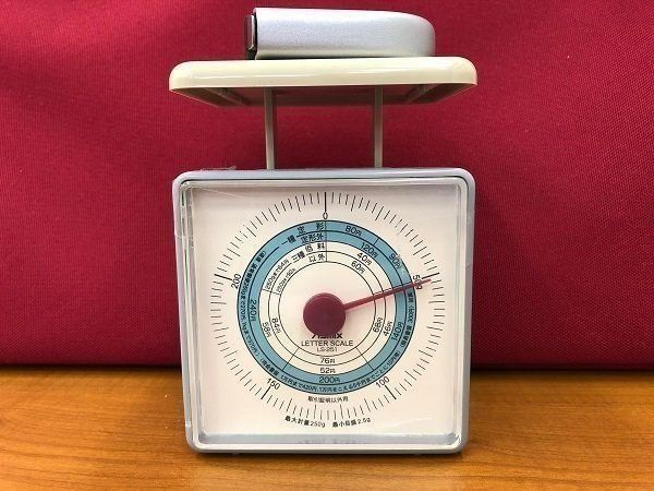 無印良品の書き込めるメジャーは５０グラム