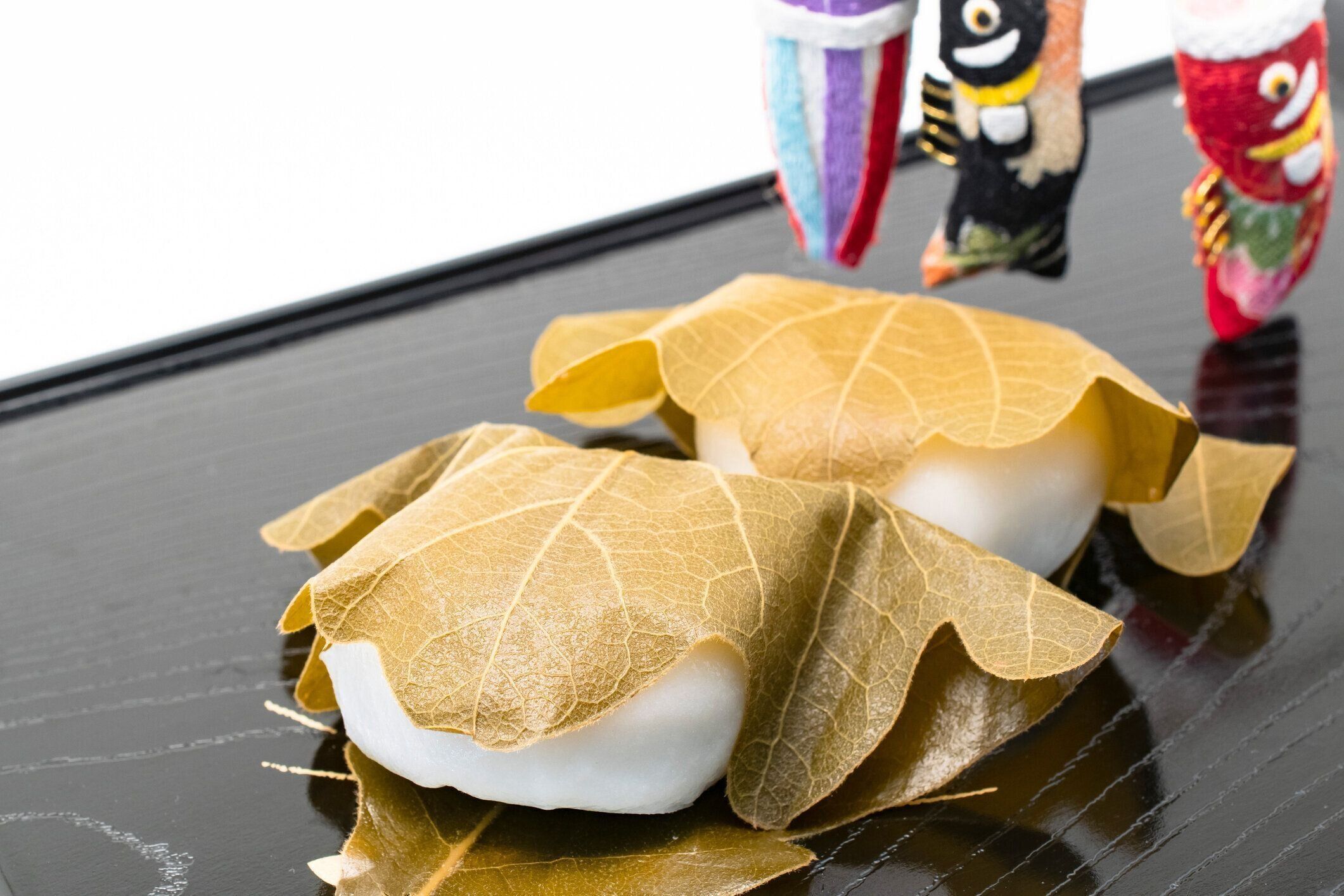 柏餅と鯉の吹流し